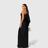 Melisa - Elegancka Sukienka Maxi na Wieczór