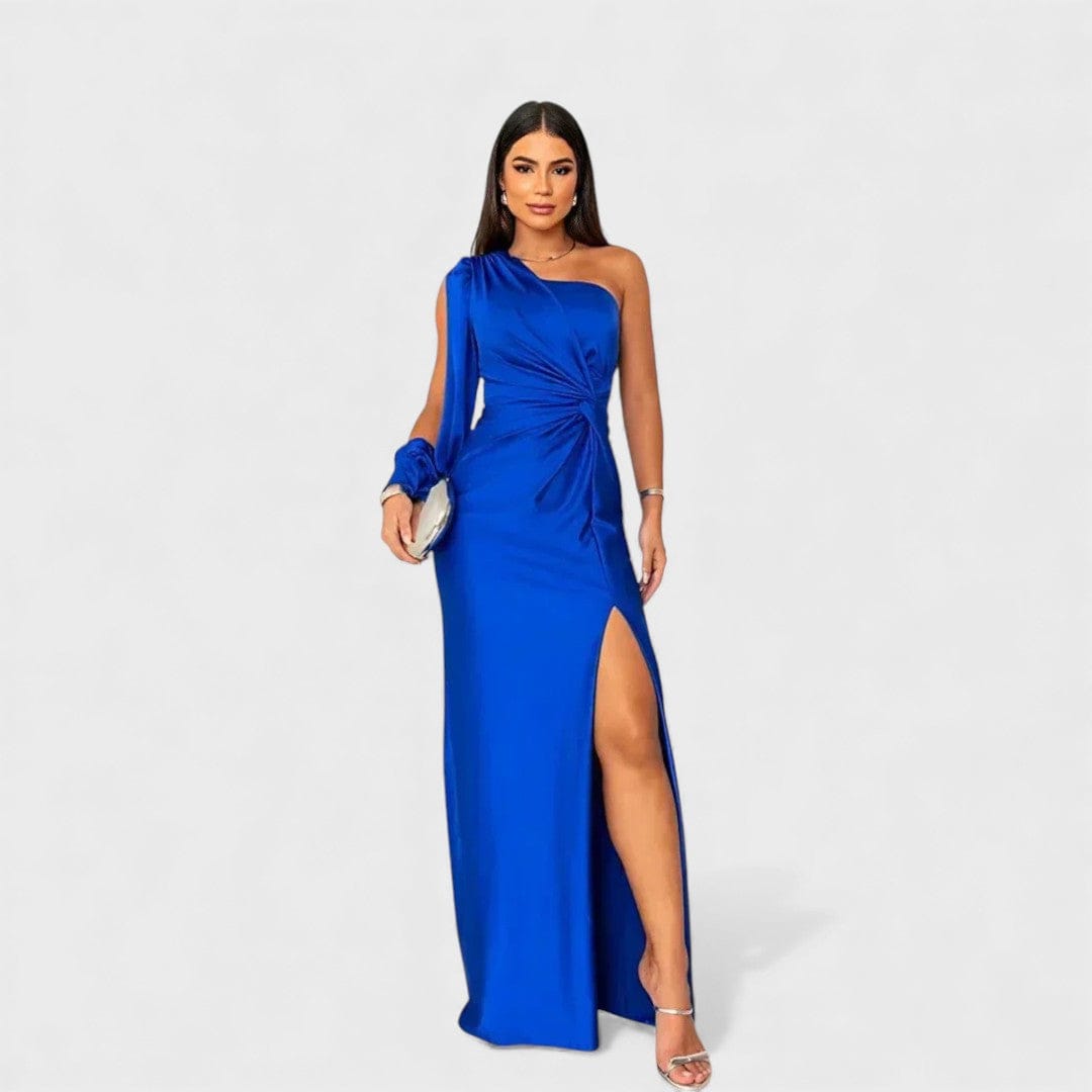 Melisa - Elegancka Sukienka Maxi na Wieczór