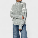 Liah - Wyrafonowany Sweter