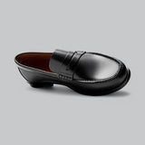 Michał - Skórzane penny loafersy