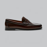 Michał - Skórzane penny loafersy
