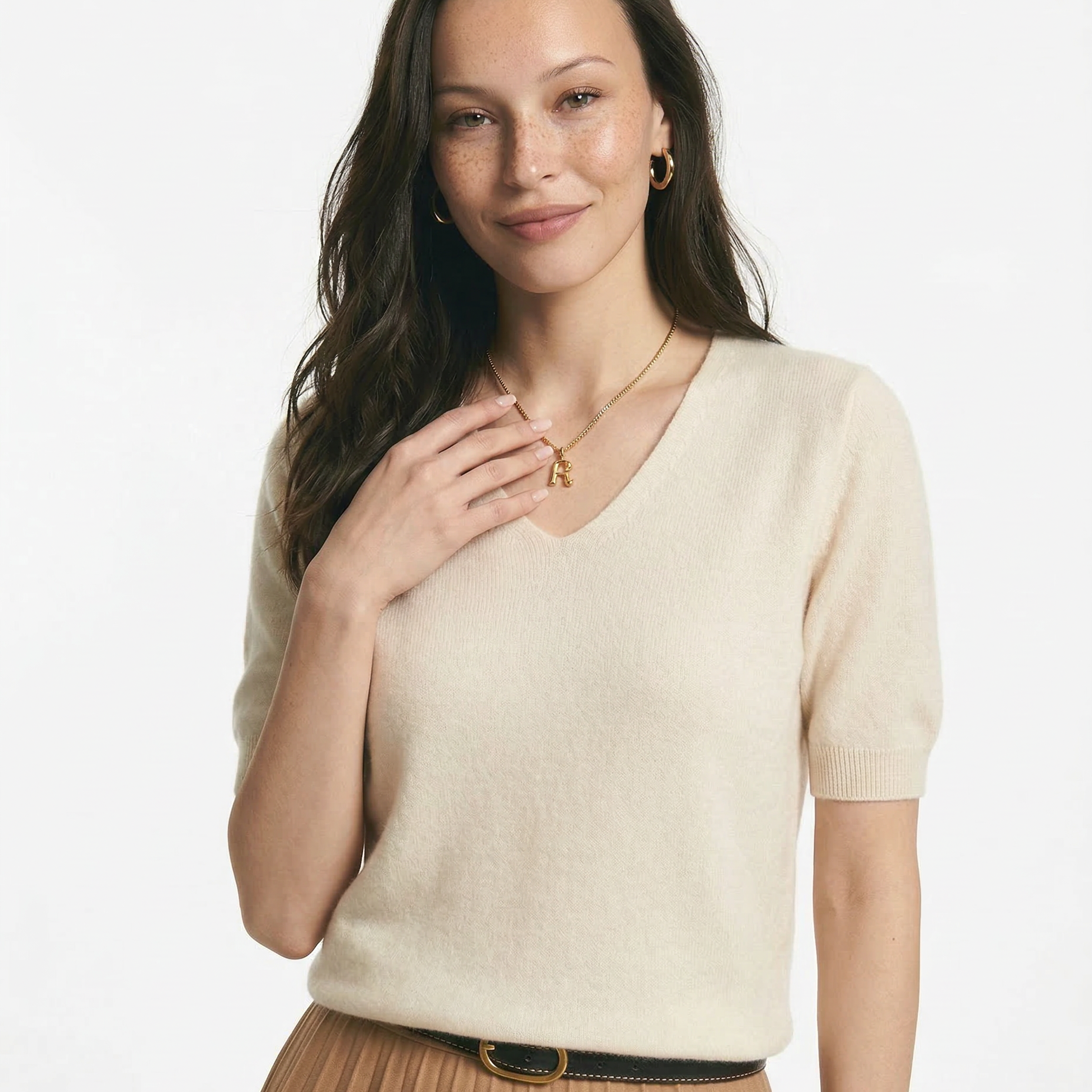 Eliza - Elysian V-dekolt Który Sweter