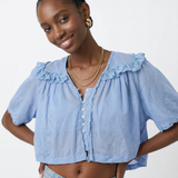 Maria - Bluzka Marais Ruffle