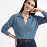 Roma - Koszulka sweter bawełniany Roma
