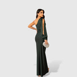 Melisa - Elegancka Sukienka Maxi na Wieczór