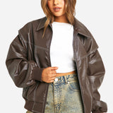 Izabela - Klasyczna Kurtka Bomber