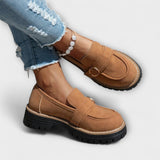 Lora - Mokasyny Casual z Okrągłym Noskiem