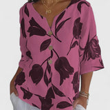 Laura - Bluzka V-Neck Wygodna