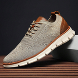 Lucjan - Sznurowane buty z dzianiny
