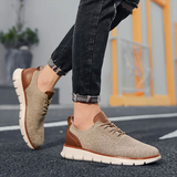 Lucjan - Sznurowane buty z dzianiny