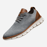 Lucjan - Sznurowane buty z dzianiny