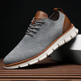 Lucjan - Sznurowane buty z dzianiny