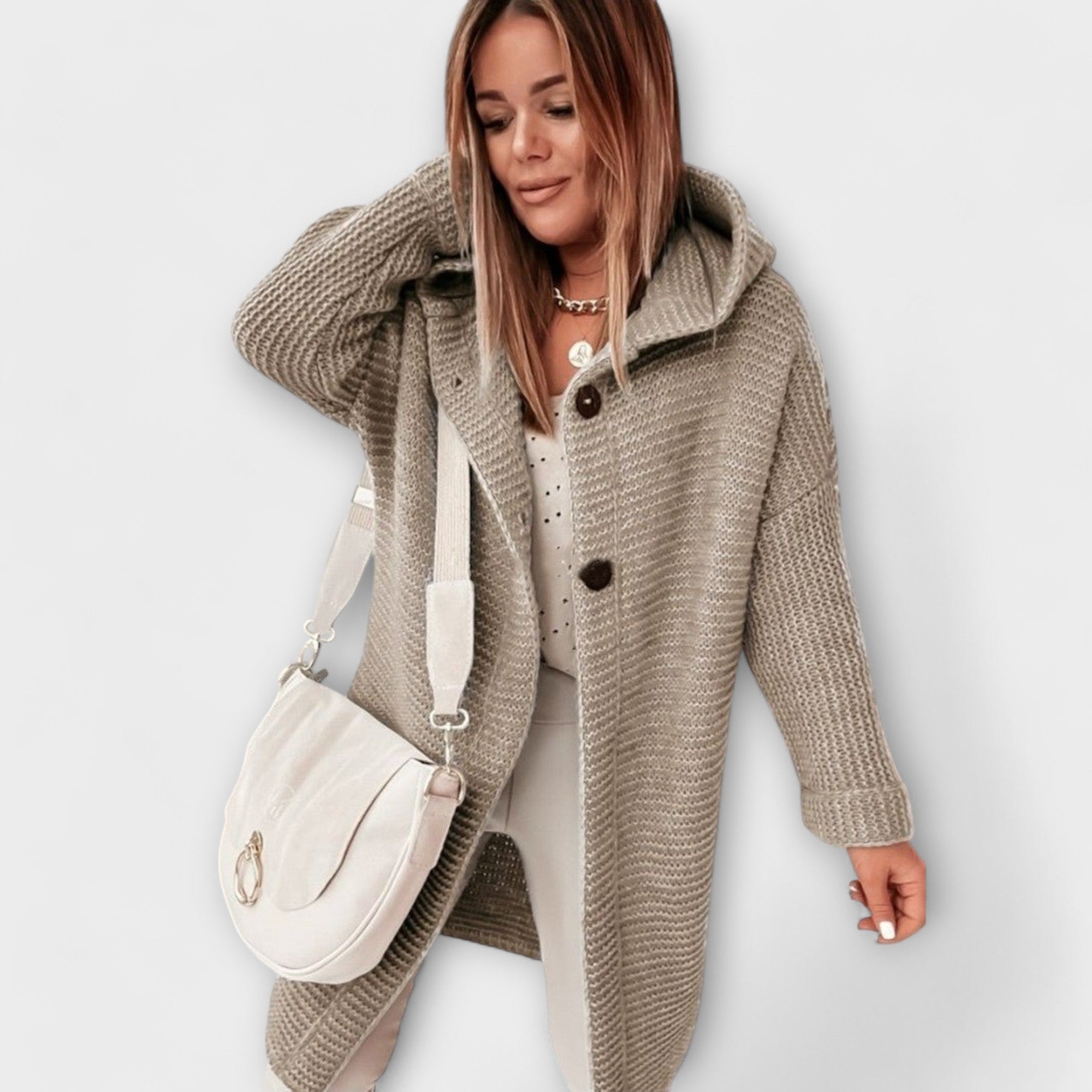 Beata - Sweter kardigan