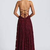 Klara - Elegancka Maxi Sukienka