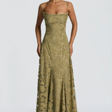 Klara - Elegancka Maxi Sukienka