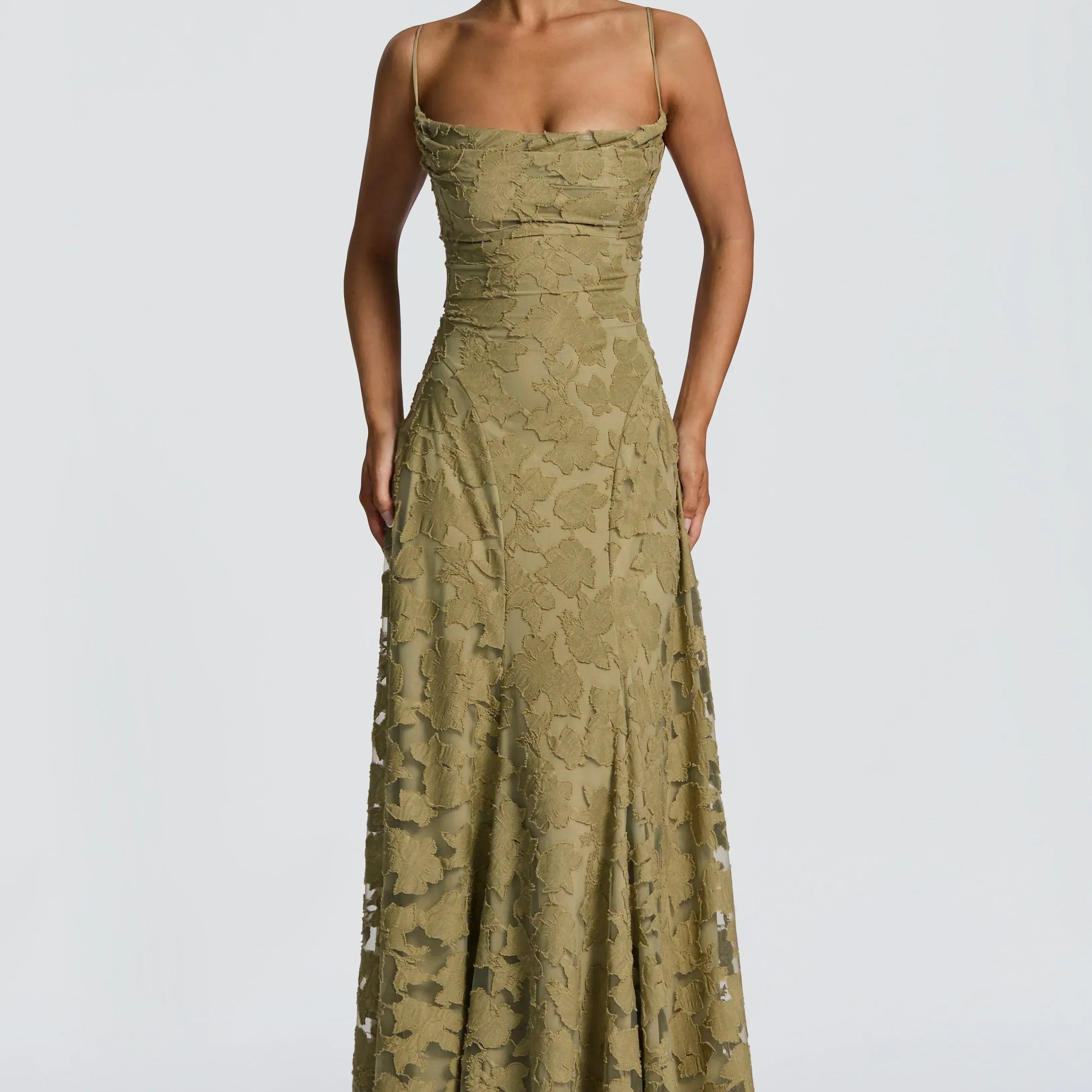 Klara - Elegancka Maxi Sukienka