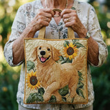 Torba ręcznie szyta - Golden retriever