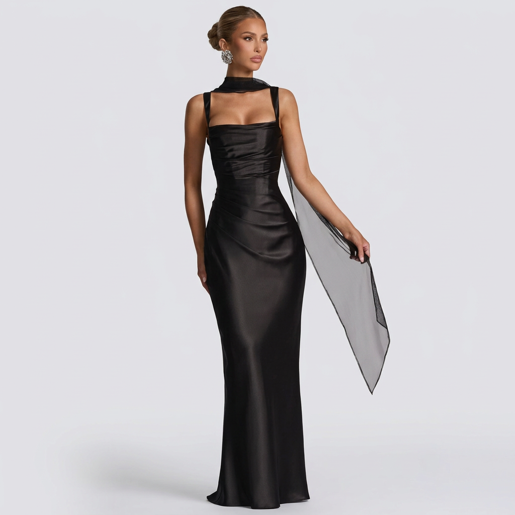 Luana - Elegancka Sukienka Maxi