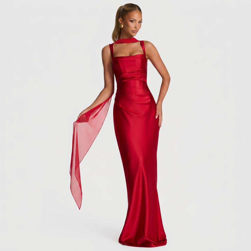 Luana - Elegancka Sukienka Maxi