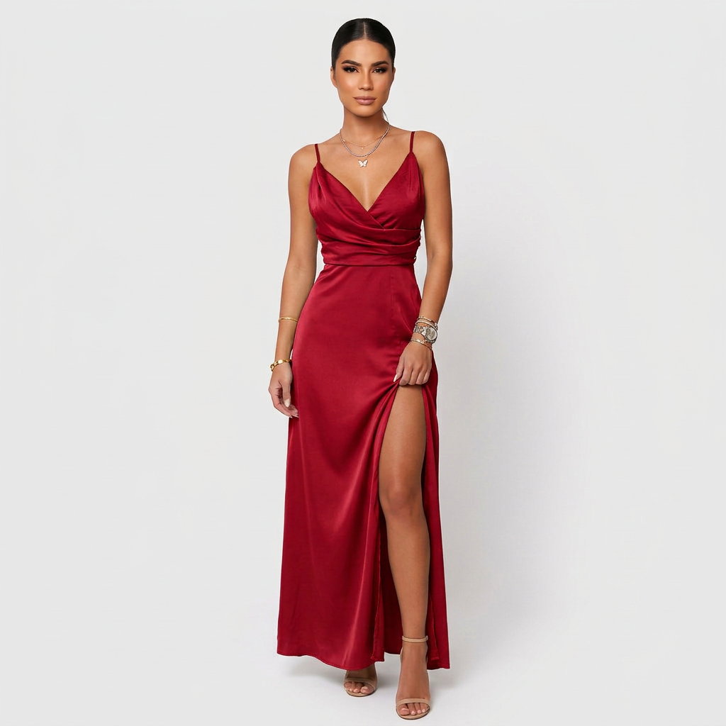 Lara - Elegancka Sukienka Maxi