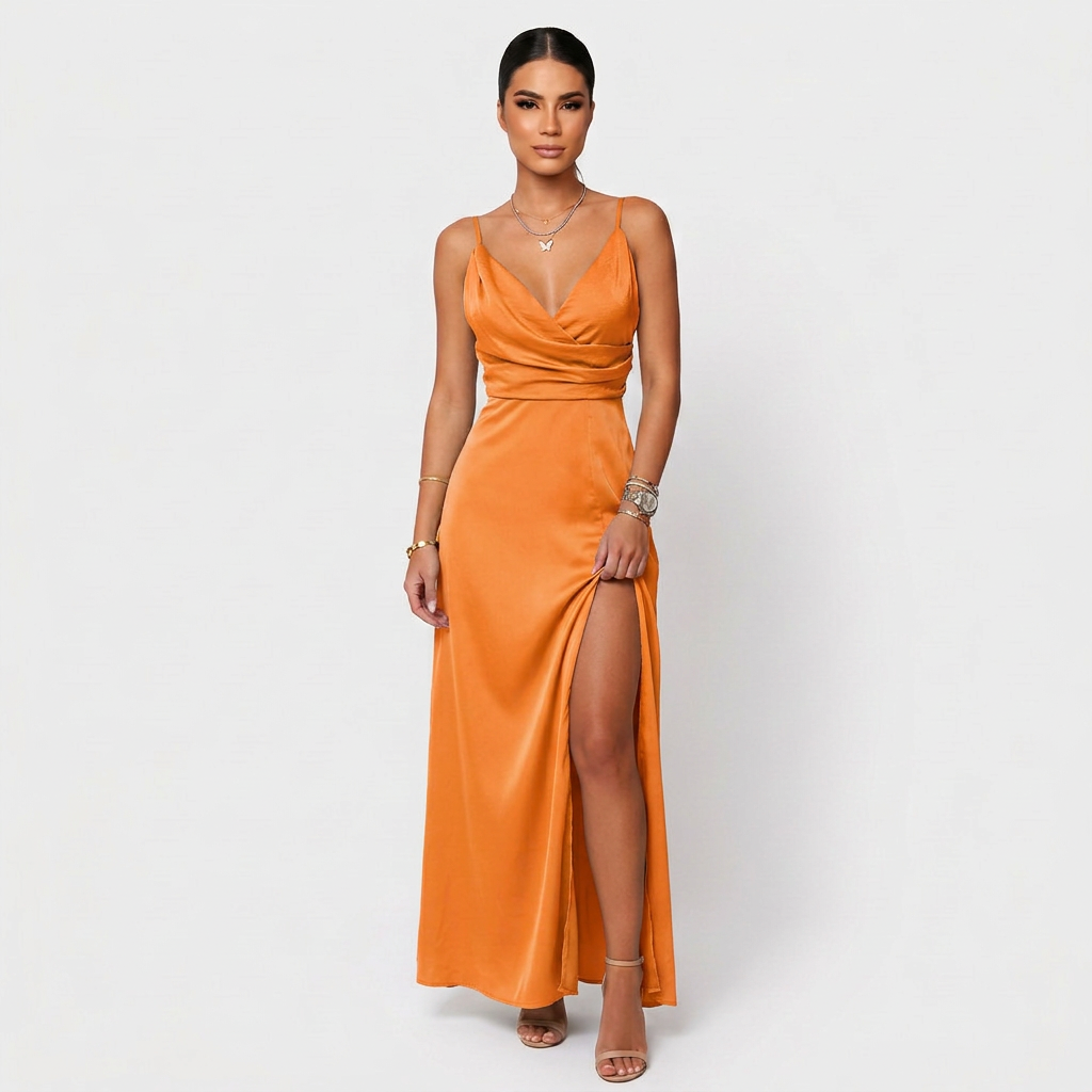 Lara - Elegancka Sukienka Maxi
