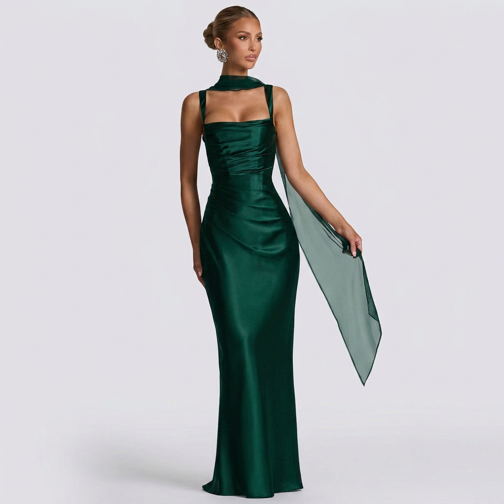 Luana - Elegancka Sukienka Maxi