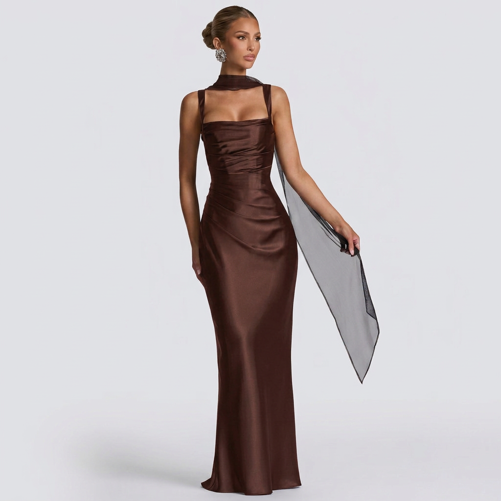 Luana - Elegancka Sukienka Maxi