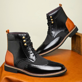 Waldemar - Sznurowane botki brogue
