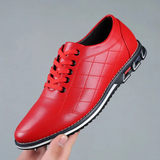 Glenn | Zwarte casual schoenen met structuur