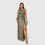 Melisa - Elegancka Sukienka Maxi na Wieczór