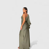 Melisa - Elegancka Sukienka Maxi na Wieczór