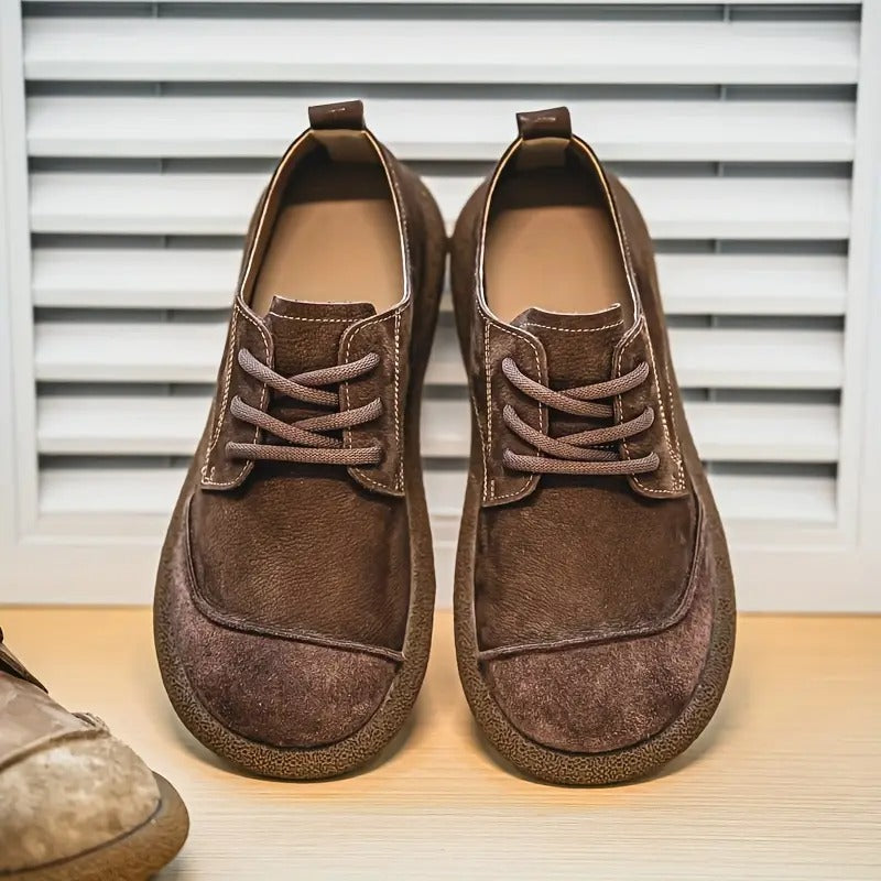 Hylke | Bruine casual veterschoenen