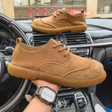 Hylke | Bruine casual veterschoenen