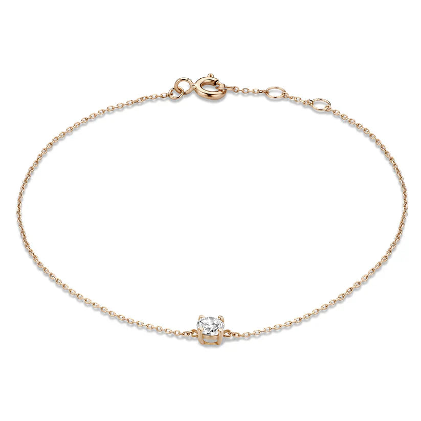Dalineta - Bransoletka z Kamieniami Moissanite