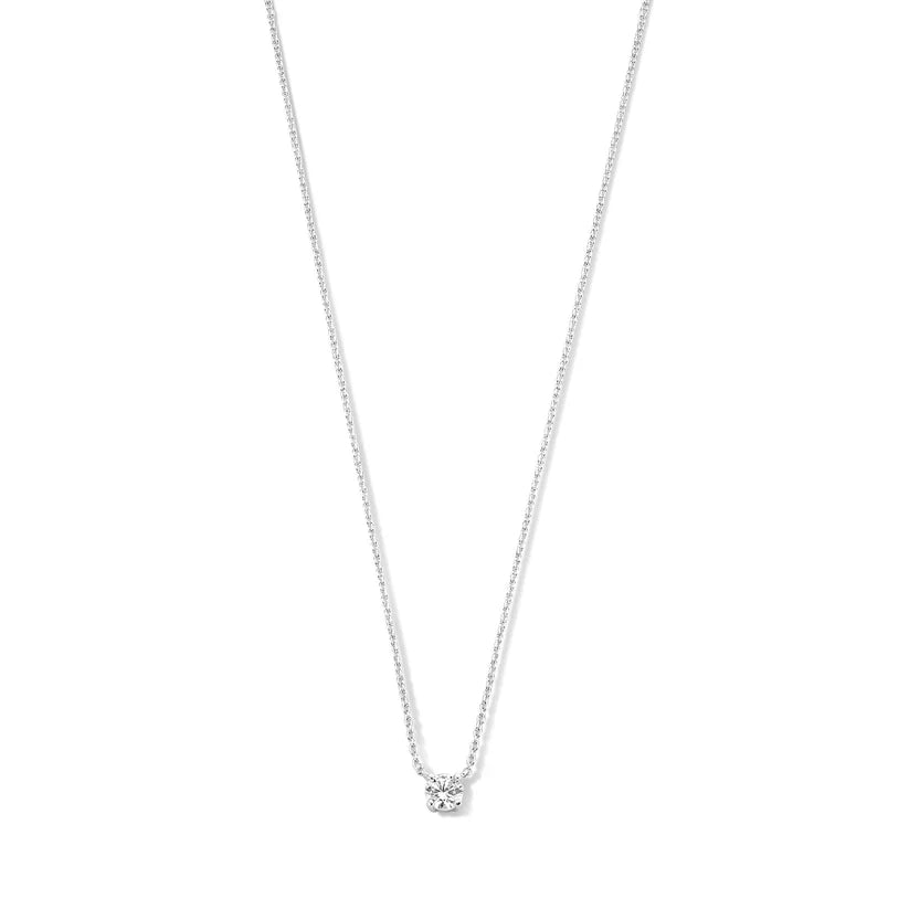 Isawiena - Naszyjnik z Kamieniem Moissanite