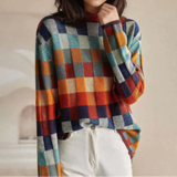 Łucja - Komfortowy Sweter Retro