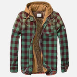 Jelmer | Patchwork jas met ruitdessin