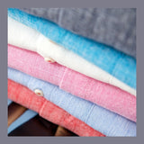Joas | Crèmekleurig casual overhemd met button-downkraag