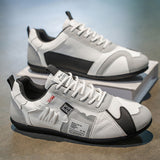 Lennard | Retro sneakers met kleurvlakken