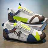 Lennard | Retro sneakers met kleurvlakken