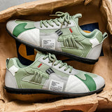 Lennard | Retro sneakers met kleurvlakken