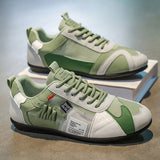 Lennard | Retro sneakers met kleurvlakken