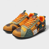 Lennard | Retro sneakers met kleurvlakken