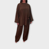 Ingrid - Zestaw Plus Size Côtelé