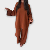 Ingrid - Zestaw Plus Size Côtelé