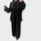 Ingrid - Zestaw Plus Size Côtelé