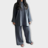 Ingrid - Zestaw Plus Size Côtelé