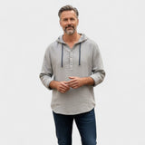 Noud | Marineblauw casual overhemd