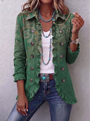 Zielony Paisley