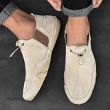 Pascal | Crèmekleurige instapschoenen